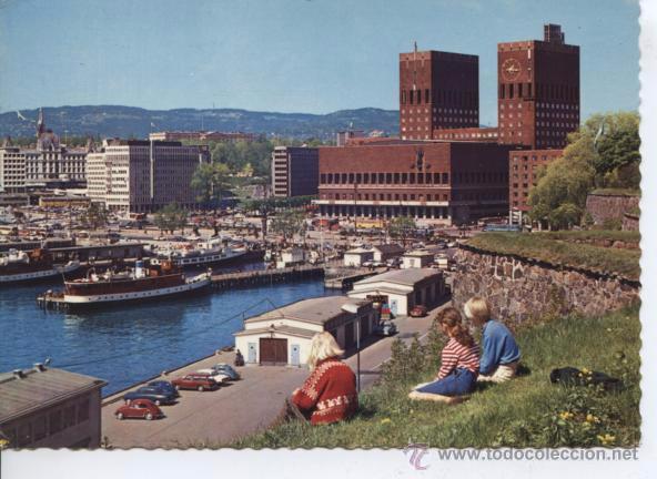 Postales: NORUEGA. OSLO. BARCO - Foto 1