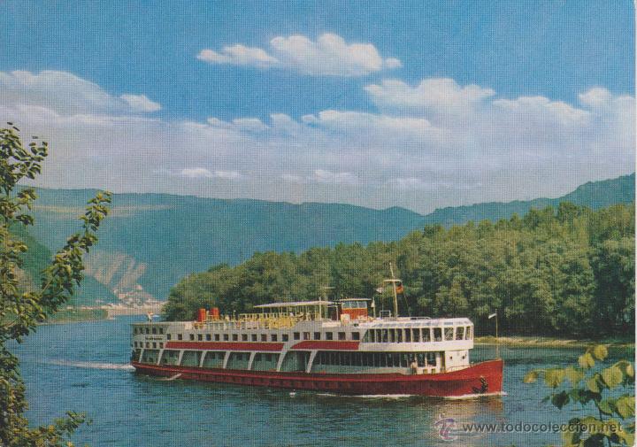 Postales: ALEMANIA. RHEIN. BARCO - Foto 1