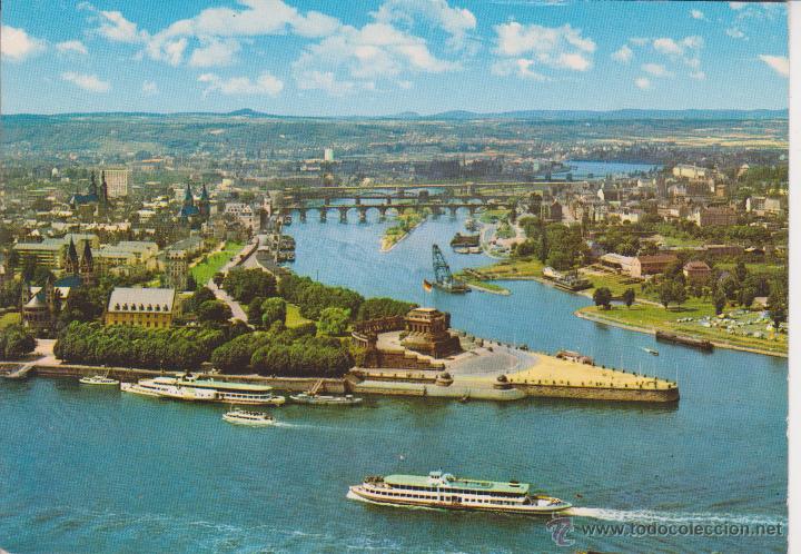 Postales: ALEMANIA. KOBLENZ. BARCO - Foto 1