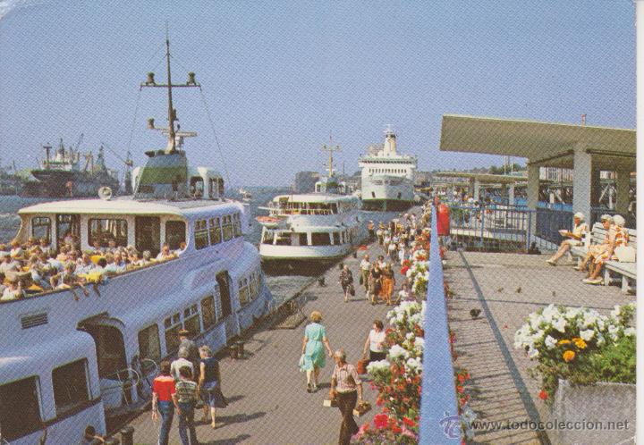 Postales: ALEMANIA. HAMBURG.  BARCO - Foto 1