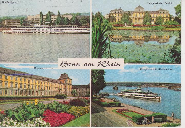 Postales: ALEMANIA. BONN. BARCO - Foto 1