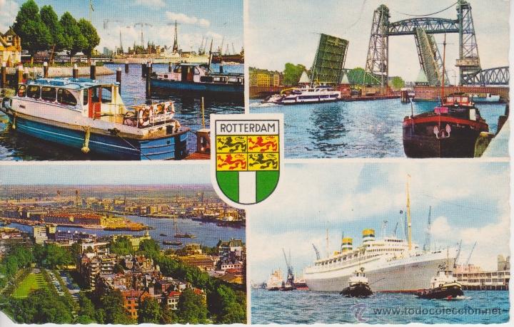 Postales: POSTAL DE BARCO . ROTTERDAM (HOLANDA) - Foto 1