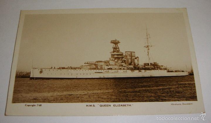 Postales: H.M.S. QUEEN ELIZABETH - Foto 1