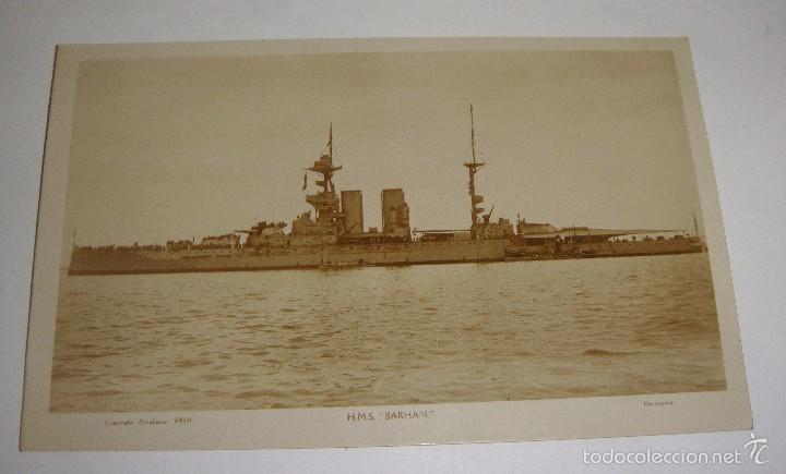 Postales: H.M.S. BARHAM. - Foto 1