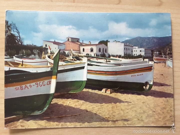 Postales: POSTAL BARCAS EN LA PLAYA - Foto 1