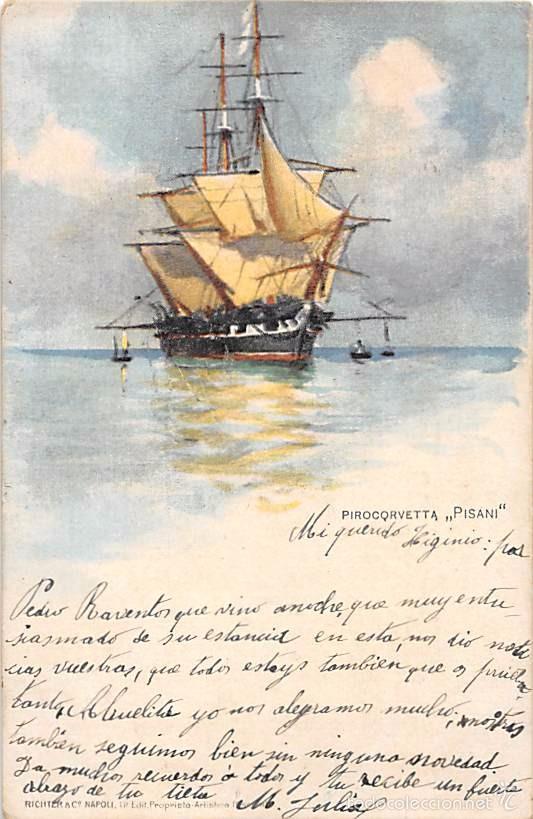 Postales: PIROCORVETTA PISANI - Foto 1