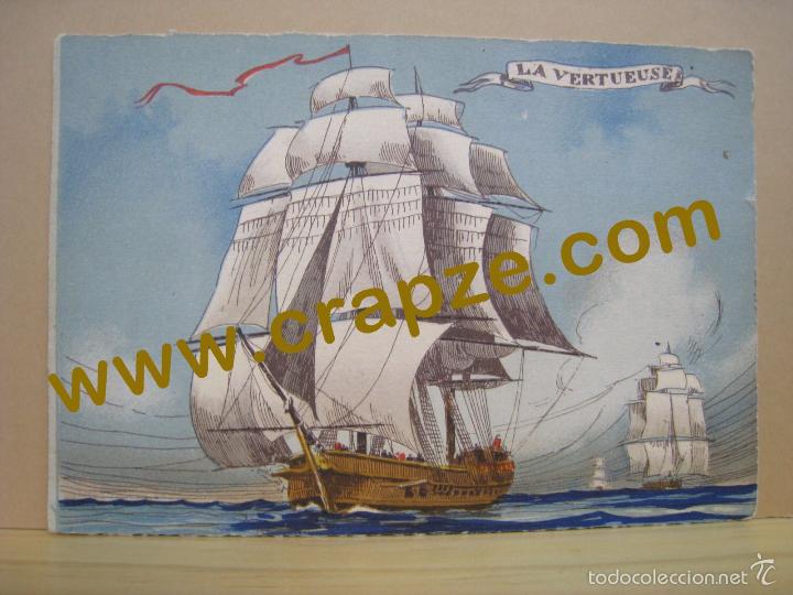 Postales: LA VERTUEUSE - POSTAL ILUSTRADA - Foto 1