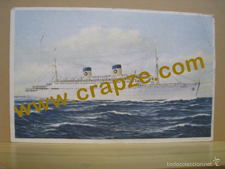 Postales: S.S. HOMERIC - HOME LINES - POSTAL ILUSTRADA - Foto 1