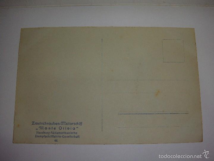 Postales: Monte Olivia. Ruta Hamburgo - Sudmerica - Foto 2
