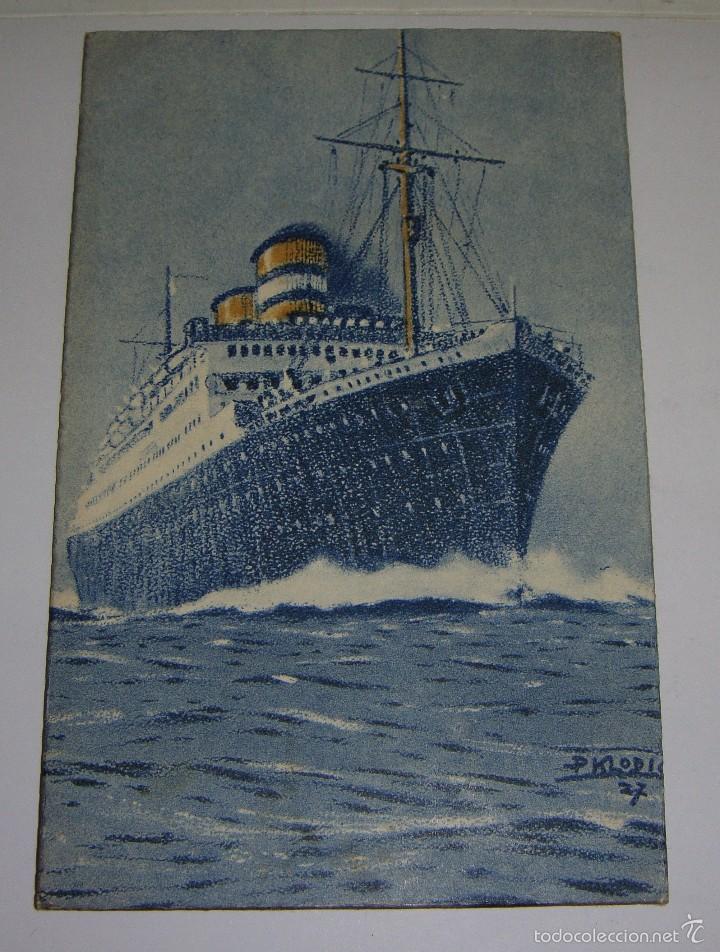 Postales: Conte Grande. Lloyd Sabaudo. - Foto 1