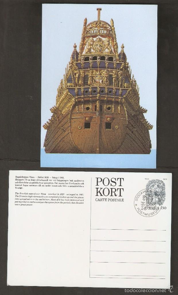 Postales: SUECIA.1978. CARTA POSTAL.- POST KORT. BARCOS - Foto 1