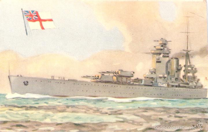 Postales: MARINA DE GUERRA INGLATERRA. ACORAZADO NELSON. - Foto 1