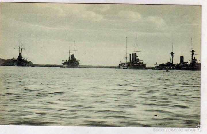 Postales: La Escuadra de instrucci&oacute;n. Propaganda mar&iacute;tima. Sin circular. - Foto 1