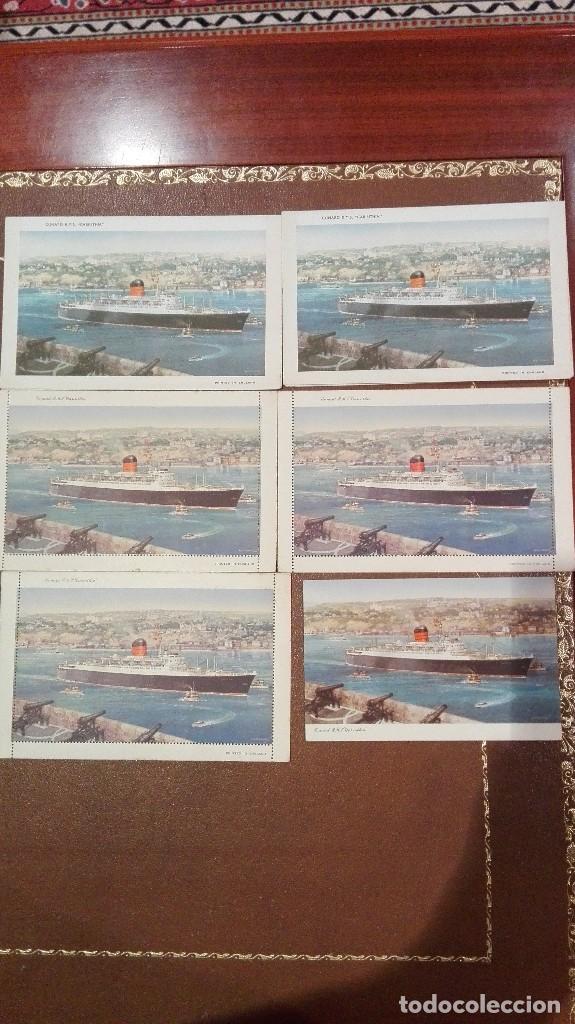 Postales: 5 CARTAS Y 1 POSTAL DEL BARCO CARINTHIA DE CUNARD - Foto 1