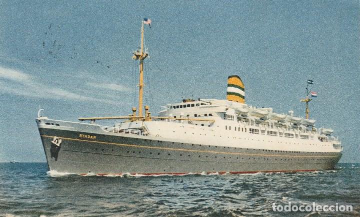 Postales: N&ordm; 21063 POSTAL BARCO RYNDAM - Foto 1