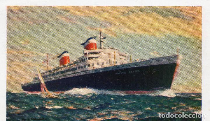 Postales: BARCO TRANSANLANTICO - Foto 1
