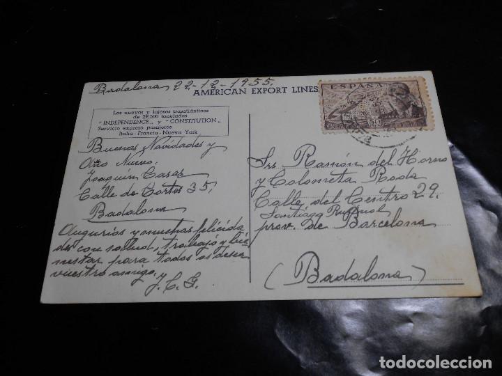 Postales: AMERICAN EXPORT LINES INDEPENDENCE - Foto 2