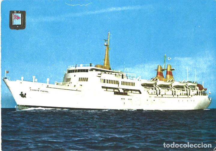 Postales: Compa&ntilde;ia Transmediterr&aacute;nea. Vicente Puchol - Foto 1