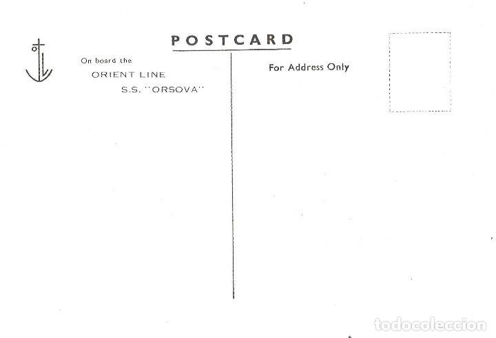 Postales: SS Orsova. L&iacute;nea Gran Breta&ntilde;a-Australia - Foto 2