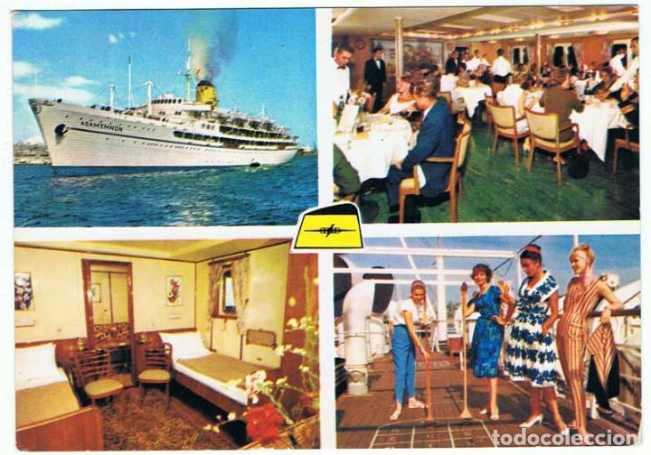 Postales: Postal barco T/SS Agamemnon - Foto 1