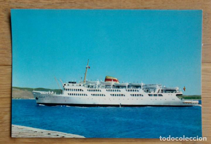 Postales: TRANSMEDITERRANEA - FERRY ALGECIRAS - TANGER - Foto 1