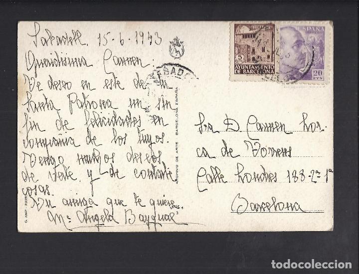Postales: Postal barcos. Circulada - Foto 2