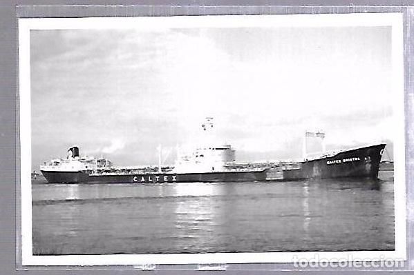 Postales: TARJETA POSTAL DE BARCOS - BARCO CALTEX BRISTOL - Foto 1
