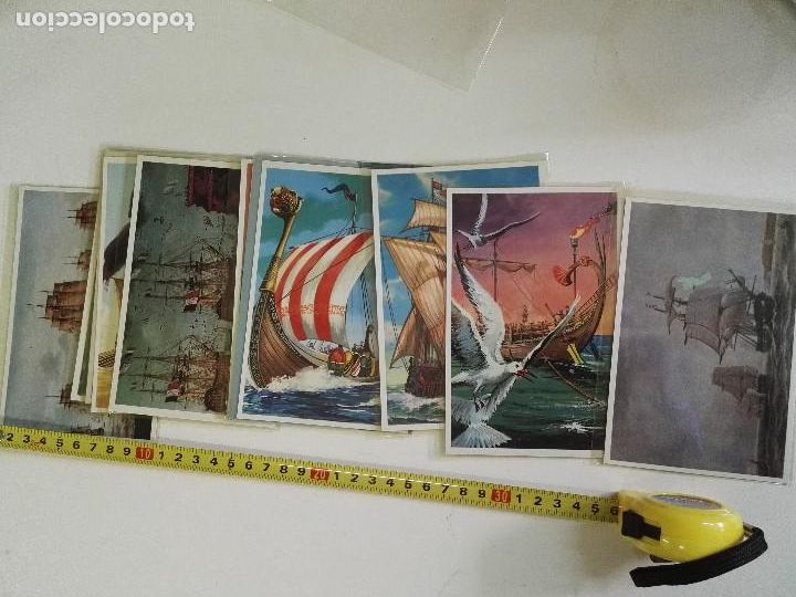 Postales: Lote de 12 postales de Barcos en color - Foto 1