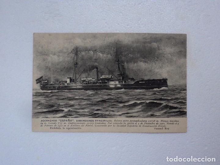 Postales: Acorazado Espa&ntilde;a - - Foto 1
