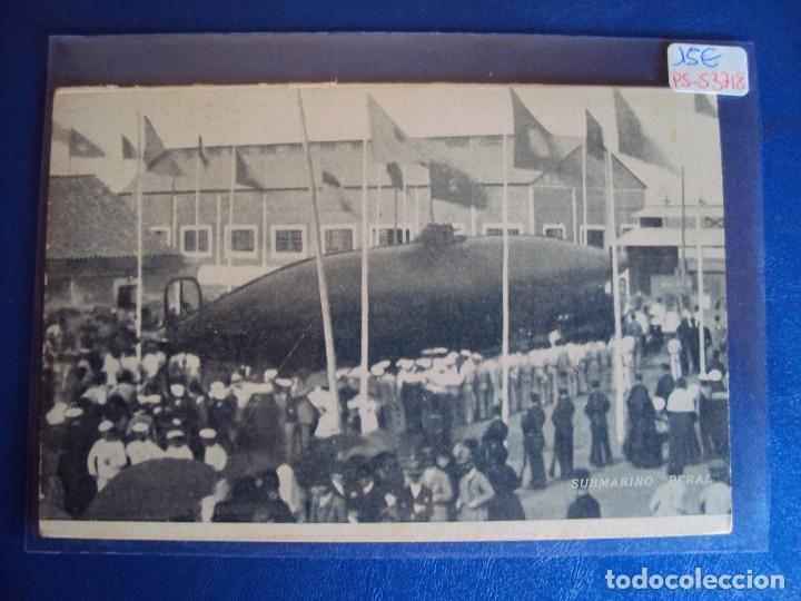 Postales: (PS-53718)TARJETA DESPEGABLE INFORMATIVA SUBMARINOS - Foto 1
