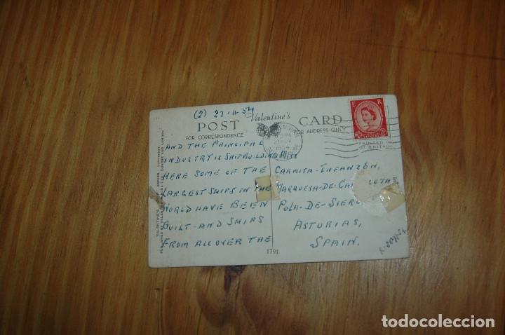 Postales: POSTAL BARCO QUEEN ELIZABETH - Foto 2