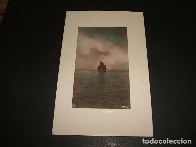 Postales: BARCA EN EL MAR POSTAL 1908 - Foto 1