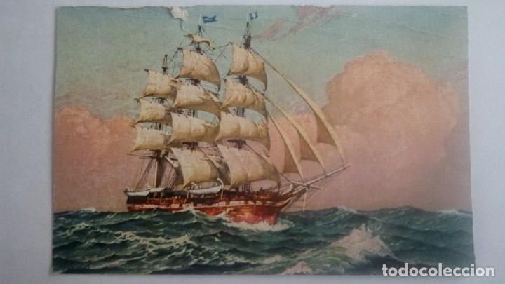 Postales: POSTAL BARCO DE VELA, N&ordm; 59, SIN CIRCULAR - Foto 1