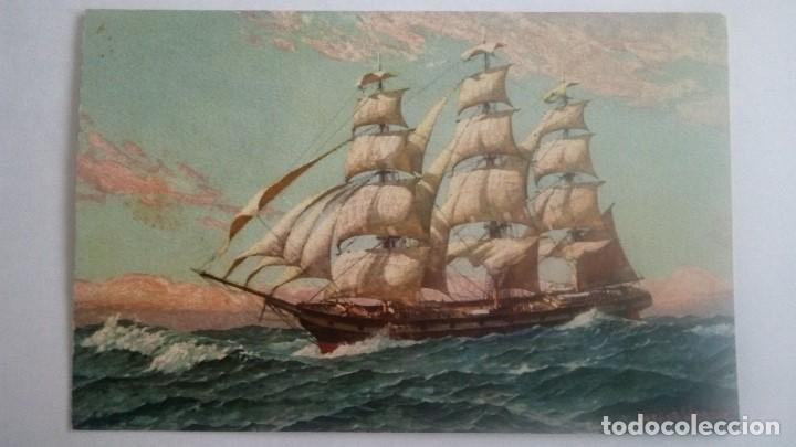 Postales: POSTAL BARCO DE VELA, N&ordm;60, SIN CIRCULAR - Foto 1