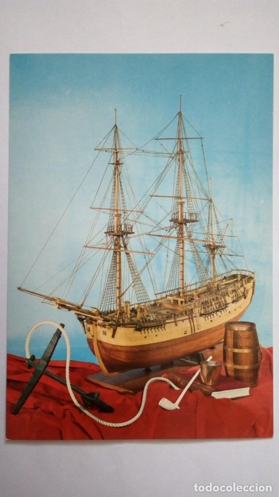 Postales: POSTAL MAQUETA DE BARCO, EDICIONES CYZ - Foto 1