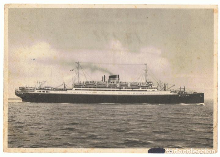 Postales: POSTAL BUQUE ITALIANO SATURNIA - Foto 1