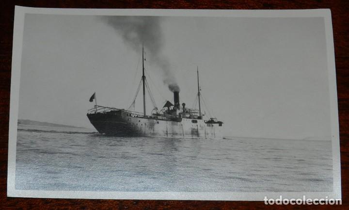 Postales: FOTO POSTAL DE BARCO EN LAS COSTAS ESPA&Ntilde;OLAS, NO CIRCULADA. - Foto 1