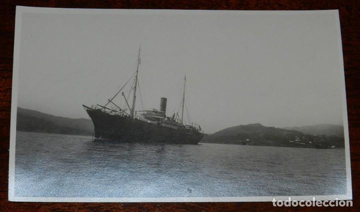 Postales: FOTO POSTAL DE BARCO EN LAS COSTAS ESPA&Ntilde;OLAS, NO CIRCULADA. - Foto 1