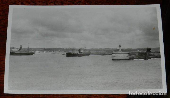 Postales: FOTO POSTAL DE BARCOS EN LAS COSTAS ESPA&Ntilde;OLAS, NO CIRCULADA. - Foto 1