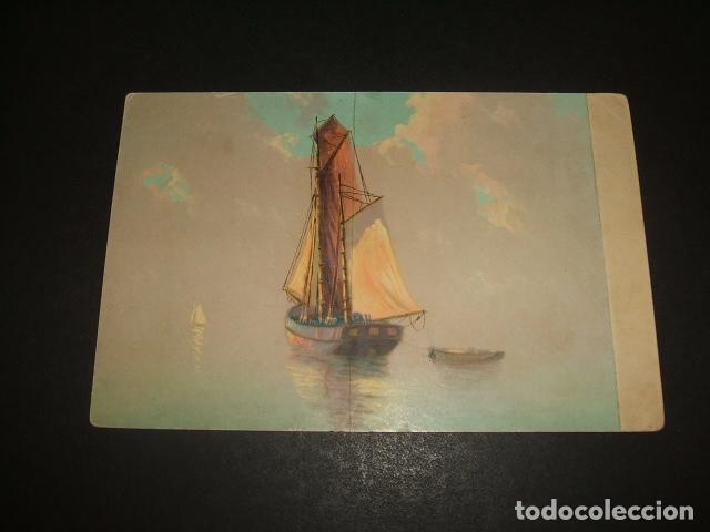 Postales: BARCA EN ALTA MAR POSTAL - Foto 1