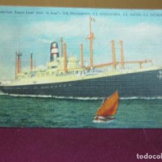 Postales: POSTAL BARCOS. AMERICAN EXPORT LINES NEW 4 ACES. S.S. EXCAMBION. S.S.EXTETER. S.S. EXCALIBUR. 