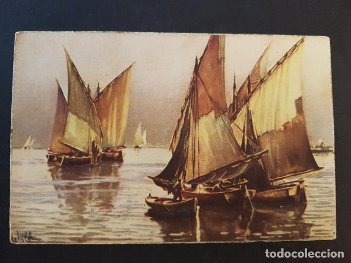 Postales: BARCAS DE PESCADORES POSTAL - Foto 1
