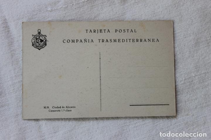 Postales: LOTE 7 POSTALES ANTIGUAS, VAPOR CIUDAD DE ALICANTE, COMPAÑIA TRANSMEDITERRANEA - Foto 14 - 134406146