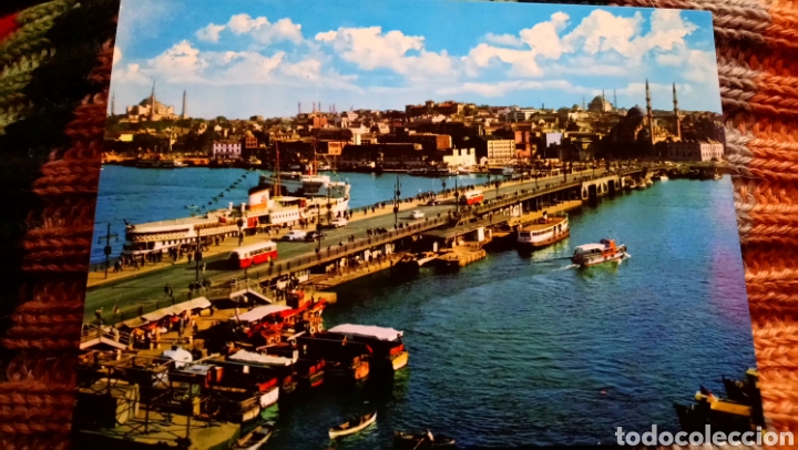 Postales: Estambul. Puente galata - Foto 1