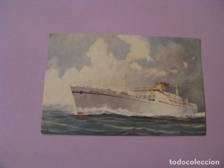 Postales: LINEA C. M/N ANNA C. A.G.I.S - STRINGA- GENOVA. SIN CIRCULAR. - Foto 1
