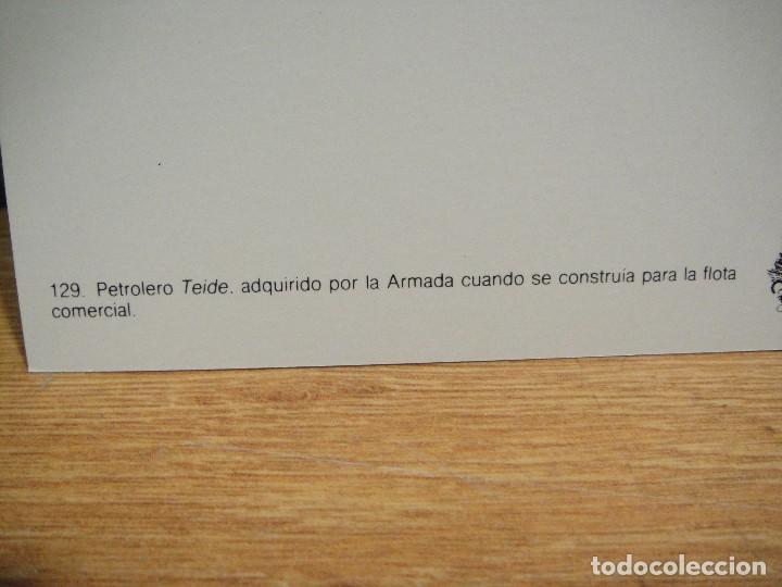 Postales: petrolero teide - edita e. n. bazan - postal sin circular - Foto 2