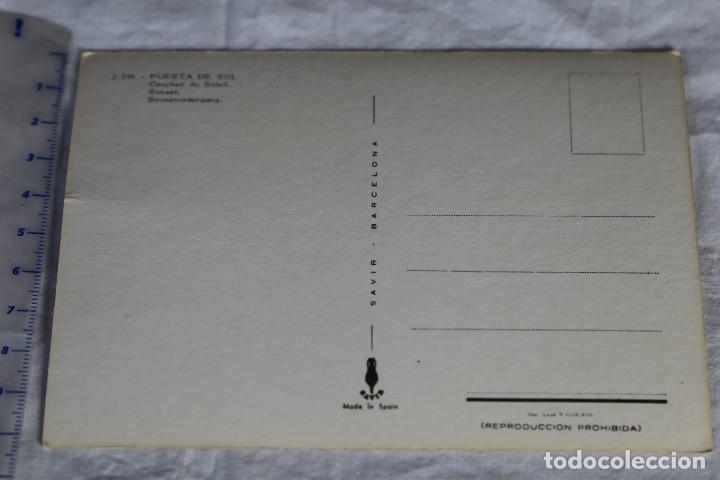 Postales: PUESTA DE SOL 2056 SAVIR - Foto 2