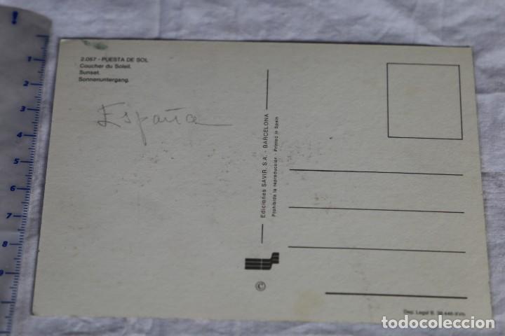 Postales: PUESTA DE SOL 1281 SAVIR - Foto 2