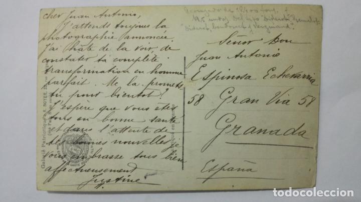Postales: . POSTAL ACORAZADO LE VOLTAIRE, ESCRITA - Foto 2