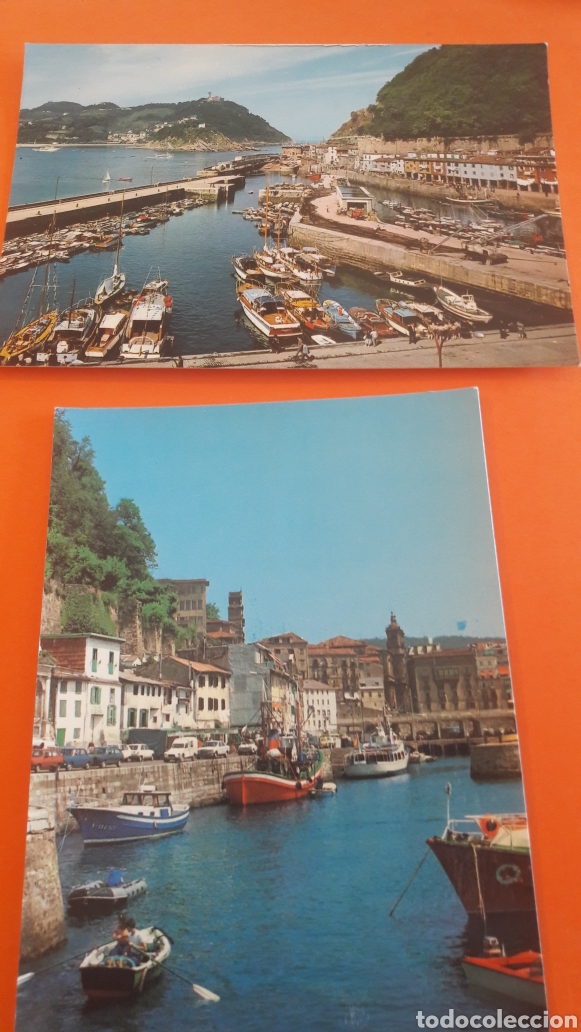 Postales: San Sebasti&aacute;n Puerto barcos - Foto 1